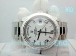 Copy Rolex President Day-Date White Dial Stainless Steel Watch 40mm